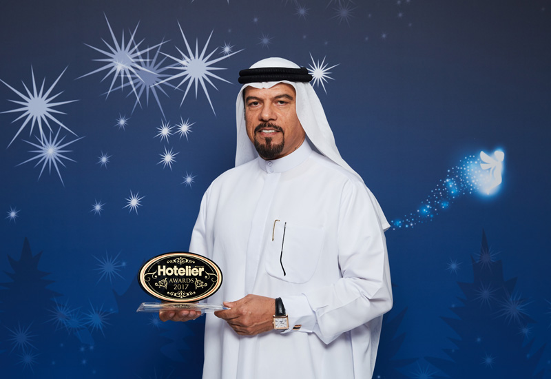 Al Awadis colleague, Mohammed Kapital Al Bastaki collected the award on his behalf. 
